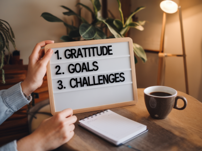 Why keeping a three-item mental list can change how you feel each morning