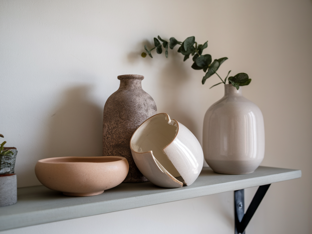 Why keeping a single broken object on display reveals what you really value