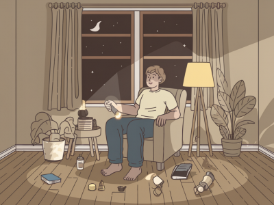 Can one five-minute object inventory at night cut morning anxiety for good?