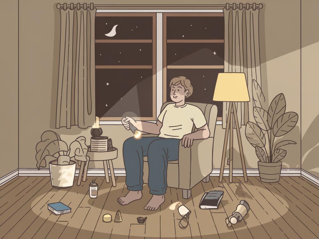 Can one five-minute object inventory at night cut morning anxiety for good?