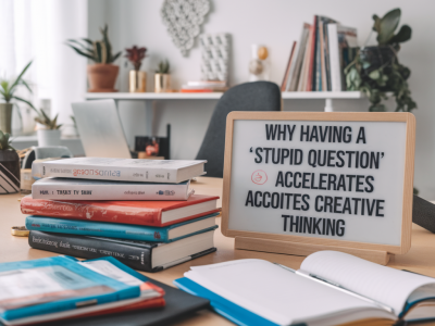 Why having a “stupid question” habit accelerates creative thinking